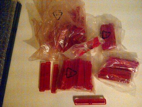 CARRERA TRACK PIECES (ALL IN THE PICTURE)