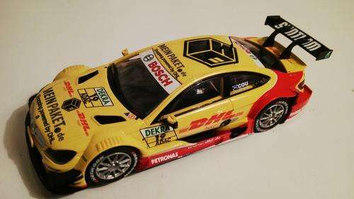 AMG MERCEDES C-COUPE DTM "COULTARD"  -   1/32 SCALE SLOT CAR   (NEW , NO TRACK TIME)
