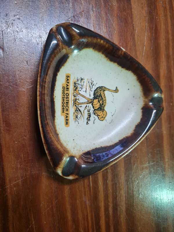 Safari Ostrich Farm `Oudtshoorn` ashtray