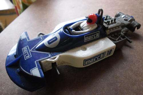 SCALEXTRIC MARCH 771 C129 SLOT CAR 1/32 SCALE(6 WHEELER)