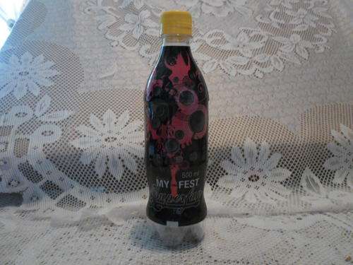 SUPPER FAN COCA COLA PLASTIC BOTTLE