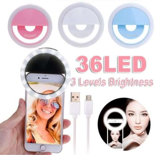 Selfie Light (No Batteries Required)