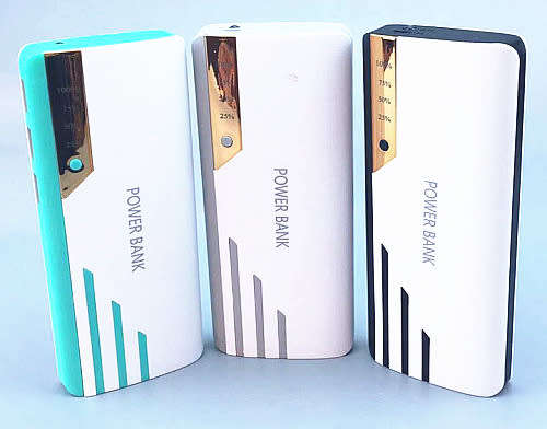 28000mAh Power Bank 3x usb with an led light