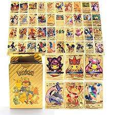 GOLD METAL POKEMON CARDS (55 PER A SET)  A MUST HAVE FOR ALL COLLECTORS !!!!!
