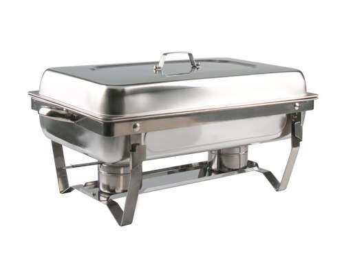 11 Litre Chafing Dish Double Stainless Steel Steam Pan