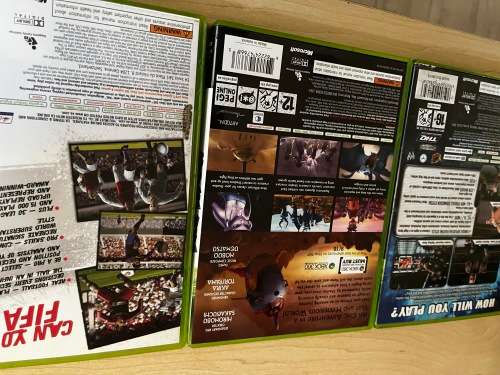 XBOX 360 GAME BUNDLE! BLUE DRAGON, FIFA 08, SMACKDOWN 08
