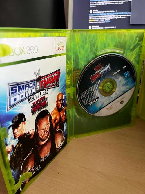 XBOX 360 GAME BUNDLE! BLUE DRAGON, FIFA 08, SMACKDOWN 08