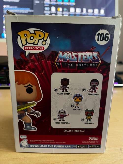 Funko Pop He-Man Laserlight Comic Con Limited Edition