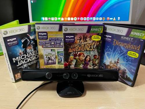 Kinect for XBOX 360 + 5 FREE Games