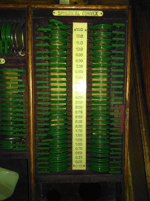 Optometrist Testing cabinet