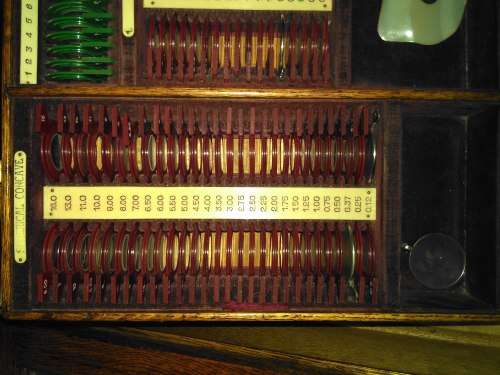 Optometrist Testing cabinet