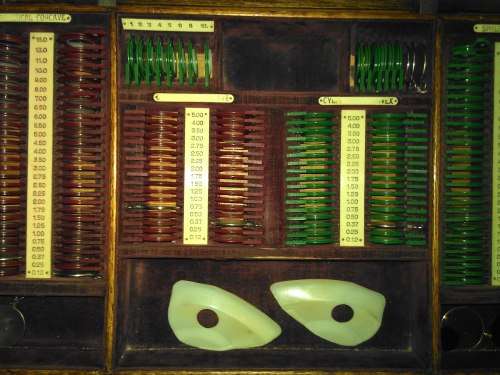Optometrist Testing cabinet