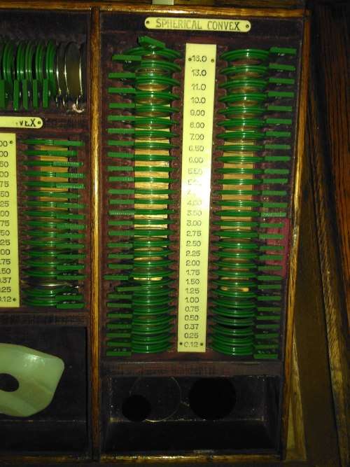 Optometrist Testing cabinet