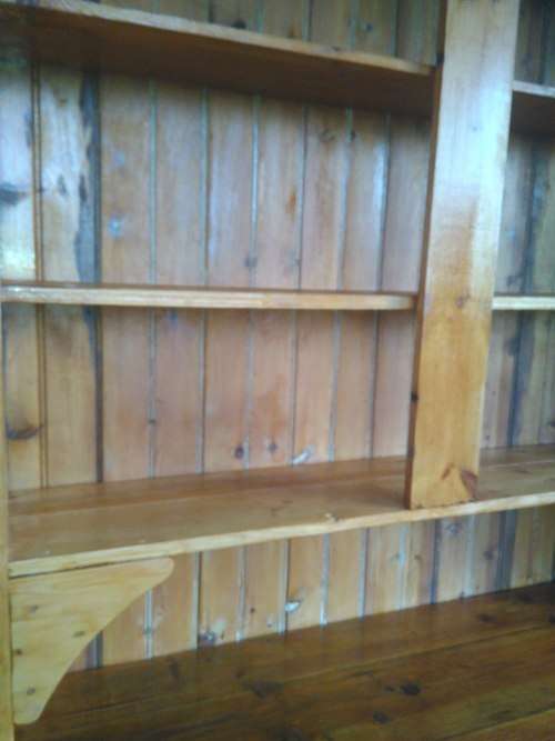Bow fronted oregon pine koskas