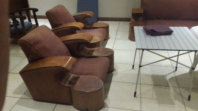 Art Deco chairs set