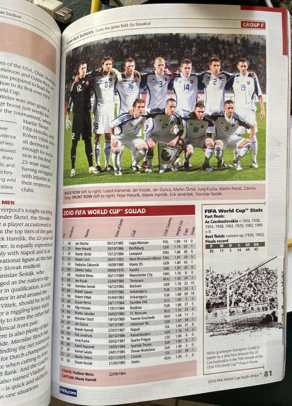 FIFA 2010 OFFICIAL MATCH PROGRAMME - FOR THE KNOCKOUT STAGES