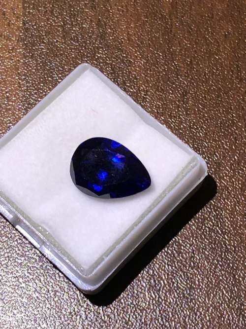 Amazing Spectacular Tiffany & Co. Like Specs 8,95ct Natural Tanzanite Pear Shaped AAAA++++