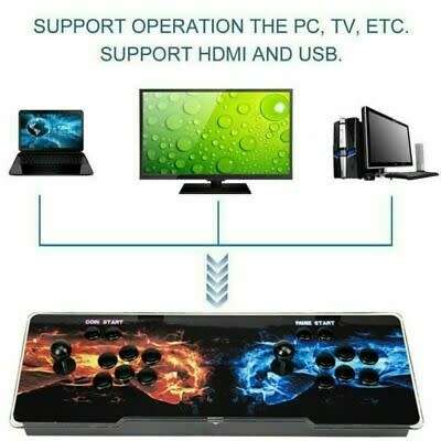 2020 NEW Pandora`s Box 3188 in 1 Console,Video Retro Arcade Games Console 2 Players Arcade Mach