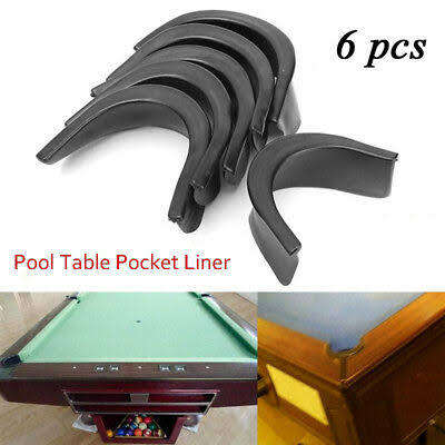 Pool Table Pocket Liners- Set 6