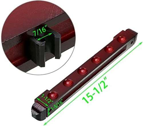 Billiard Stick Wall Rack with 6 Cue Clips for Billiard / Pool Cue Racks