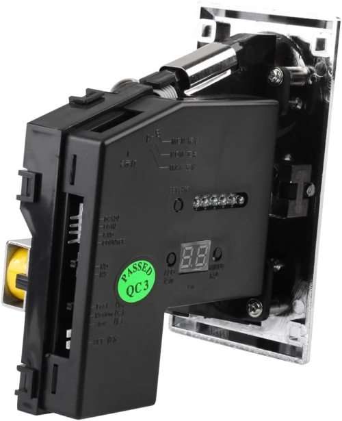 Coin Acceptor, Multi Coin Acceptor Selector Slot for Arcade Game Mechanism Vending Machine