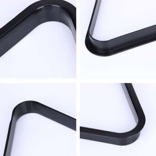 Pool Table Triangle Black Plastic 8 Ball Rack Standard Size