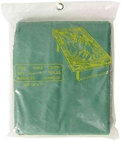Sterling Gaming Standard Green Plastic Billiard Table Cover (7 ft.)