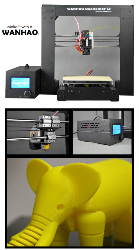 Wanhao Duplicator i3 3D Printer