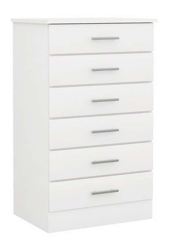 Lagos Chest of Drawers White