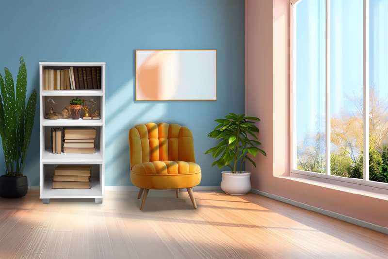Oslo Bookshelf White