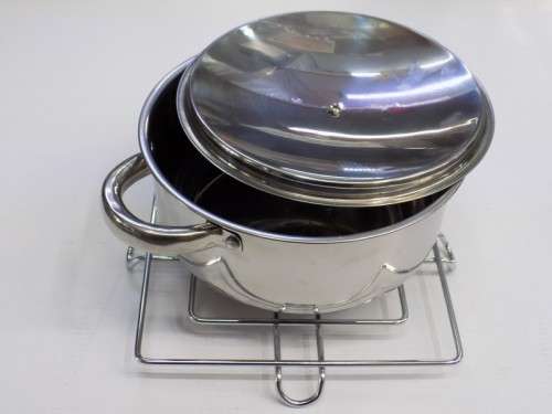Pot Rest / Trivet - Steel 19 cm Square