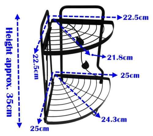 Shower Corner Caddy | 2 Tier