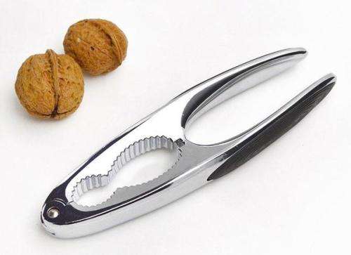 Stainless Steel Non-Slip Brazil,  Almond, Walnut Nut Cracker