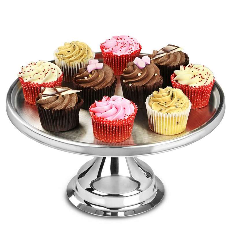 Steel Cake Stand + Acrylic Cake Dome - Combo