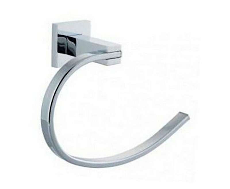 Hand Towel Holder Square Stainless Steel