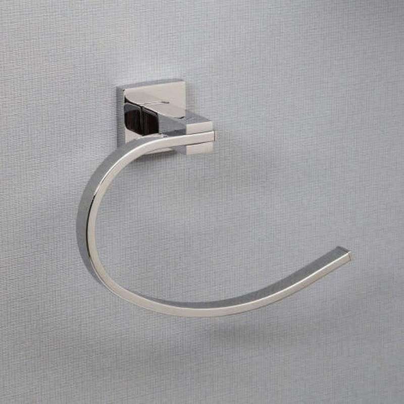 Hand Towel Holder Square Stainless Steel