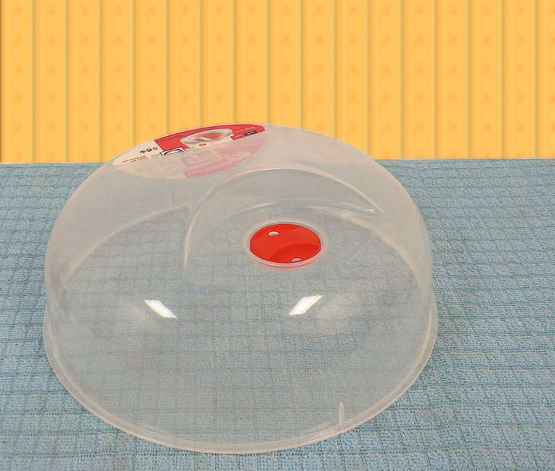 Microwave Plate Cover Plastic Transparent - Small (25cm)