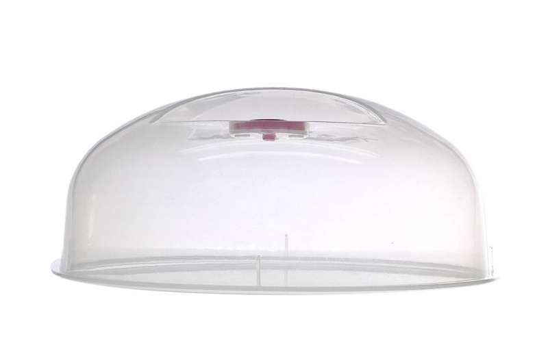 Microwave Plate Cover Plastic Transparent - Small (25cm)