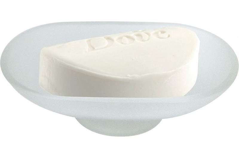 Glass Soap Dish Oval Replacement - Frosted