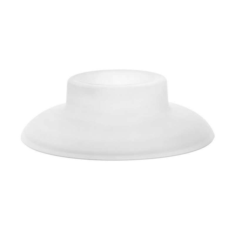 Glass Soap Dish Round Replacement - Frosted