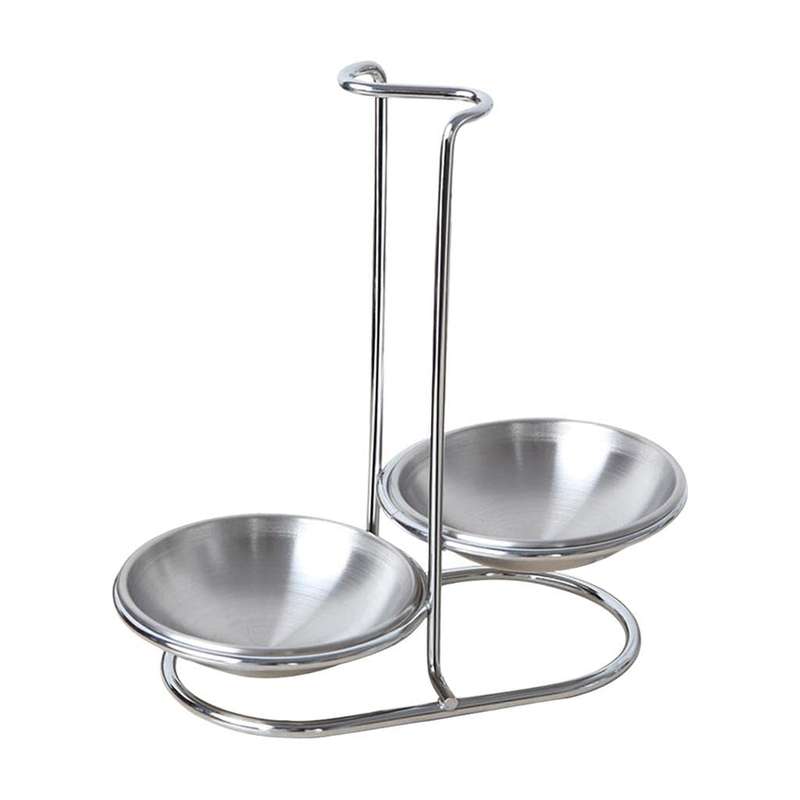 Spoon Rest Steel - Double
