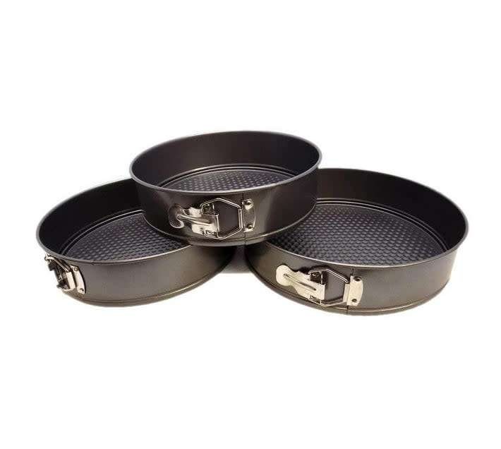 3pcs Cake Mould Set - 24-26-28cm Round