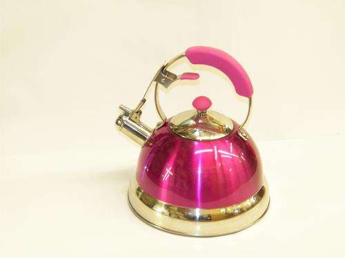 Stainless Steel Stove Kettle - Pink