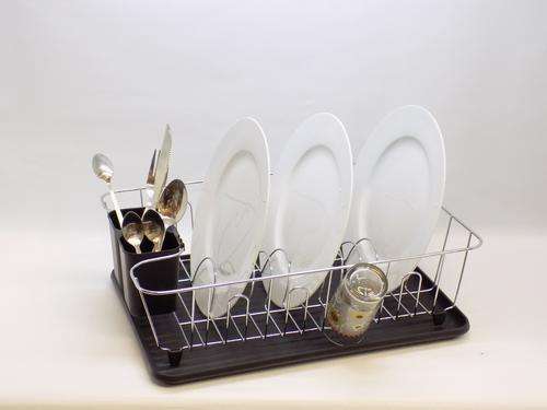 Dish Rack Flat Chrome