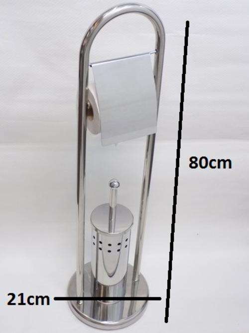 Toilet Brush & Roll Holder
