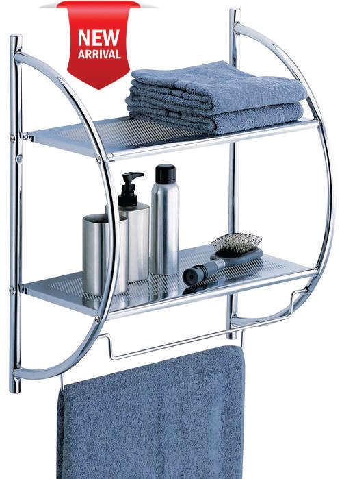 2tier Towel Rack Chrome