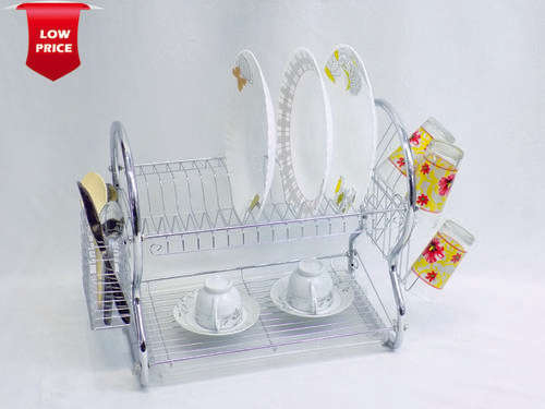 2-Layer Dish Rack Small Chrome LOW SHIPPING!!!!!
