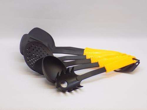 6 Piece Plastic Spoon Set Non-Stick