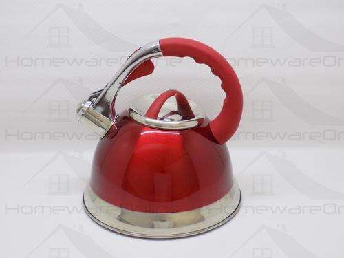 Red Whistling Stove Kettle.Gas Stove.Induction Stove 2.7L Soft Touch Handle.LOW PRICE!!!