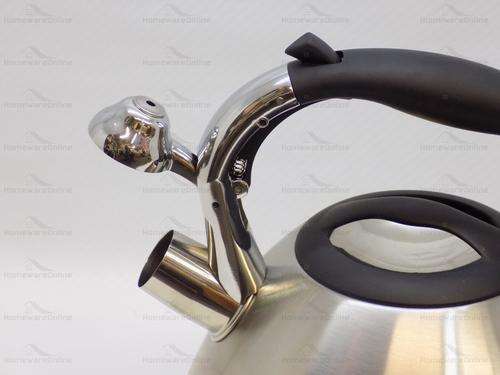 Silver Whistling Stove Kettle For Gas Stove.Induction Stove 3.4L Durable Plastic Handle.LOW PRICE